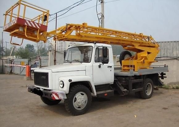 Высотные работы, автовышка, спил деревьев