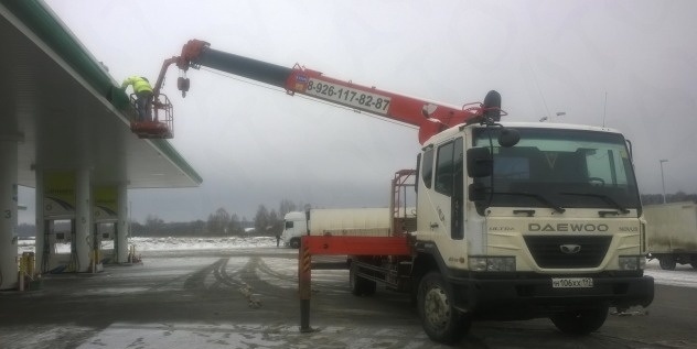 Услуги Аренда автовышки