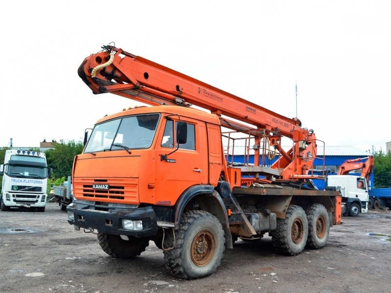 Автовышка коленчатая Камаз 32 метра выгодно