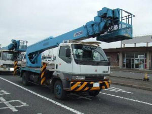 Автовышка в аренду Mitsubishi по низкой цене