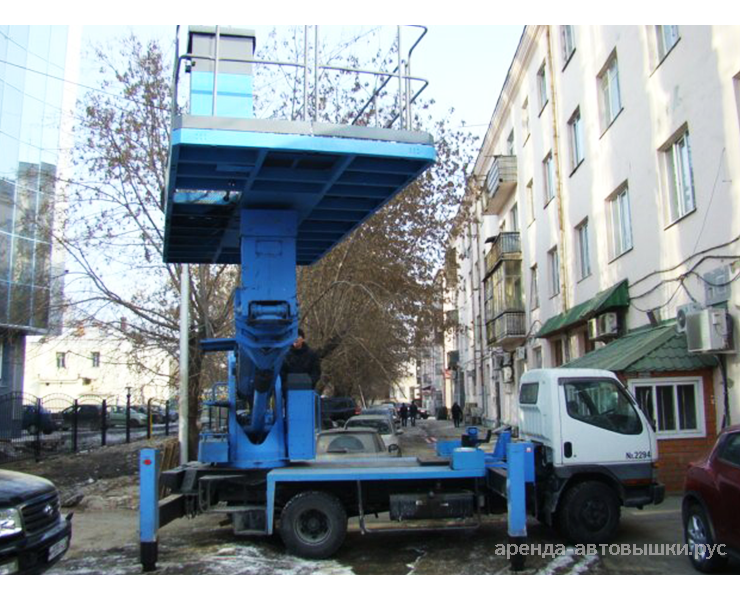 Автовышка Mitsubishi Canter 18 метров с платформой