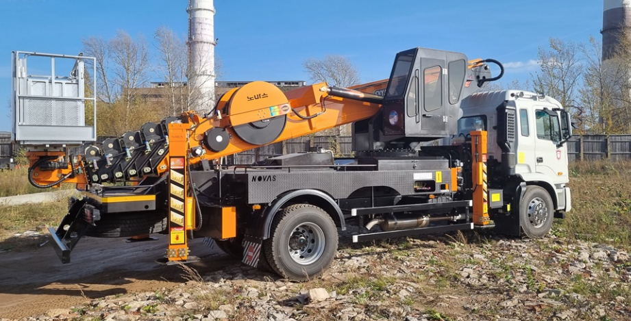 Автовышка novas-460 (45М) на шасси JAC N 200