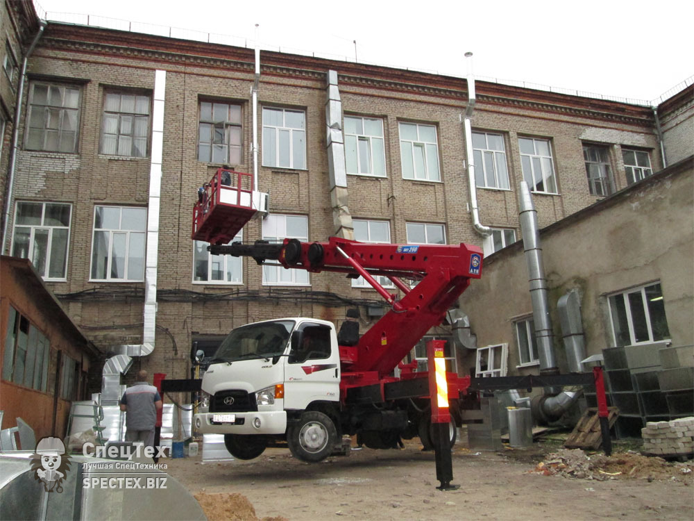 Аренда японских малогабаритных автовышек от 15ти до 45м