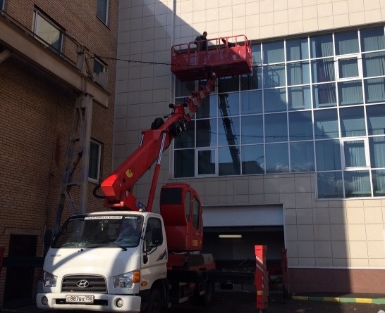 Аренда автовышки 22, 26, 28, 32, 36 метров