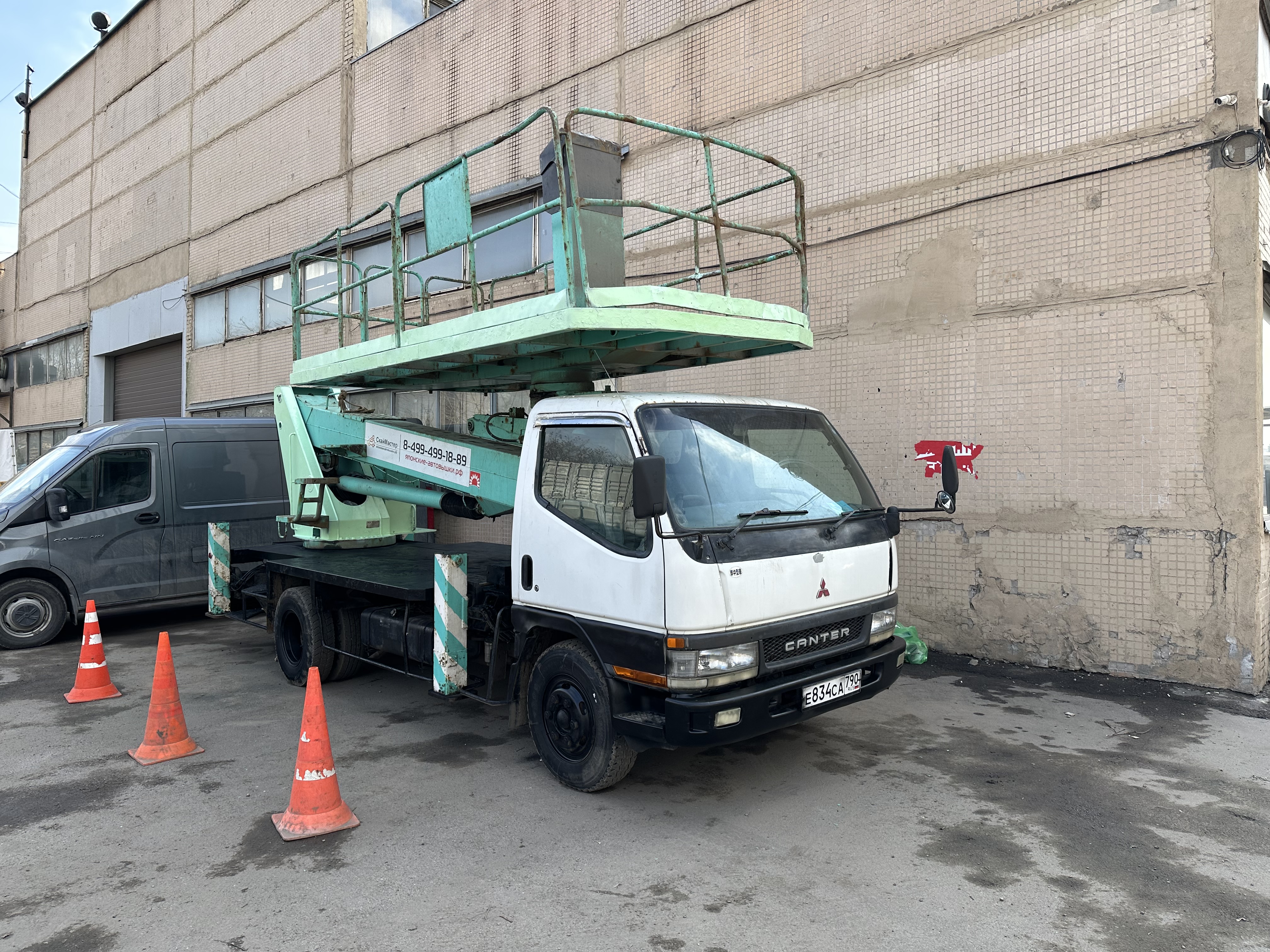 Аренда автовышки от 16 до 45 метров