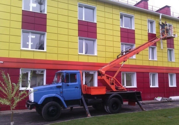 Услуги автовышки 22 м