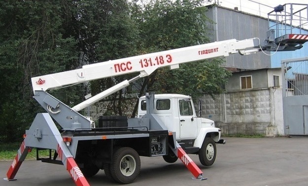 Услуги автовышки телескопа
