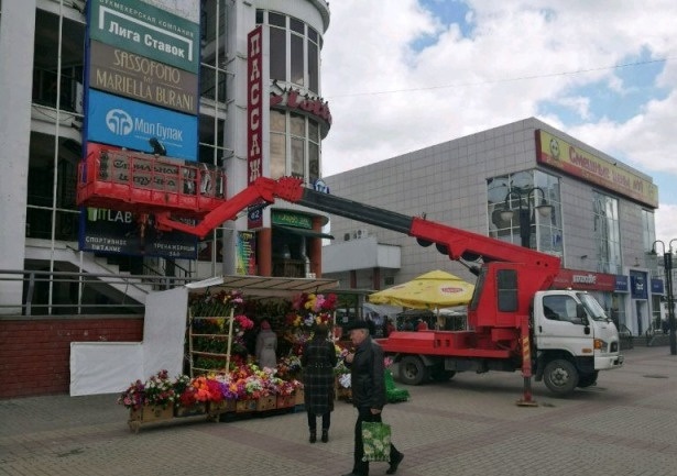 Услуги автовышки 24 Платформа Вездеход