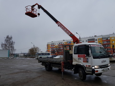 Аренда автовышки 15 метров Nissan Diesel