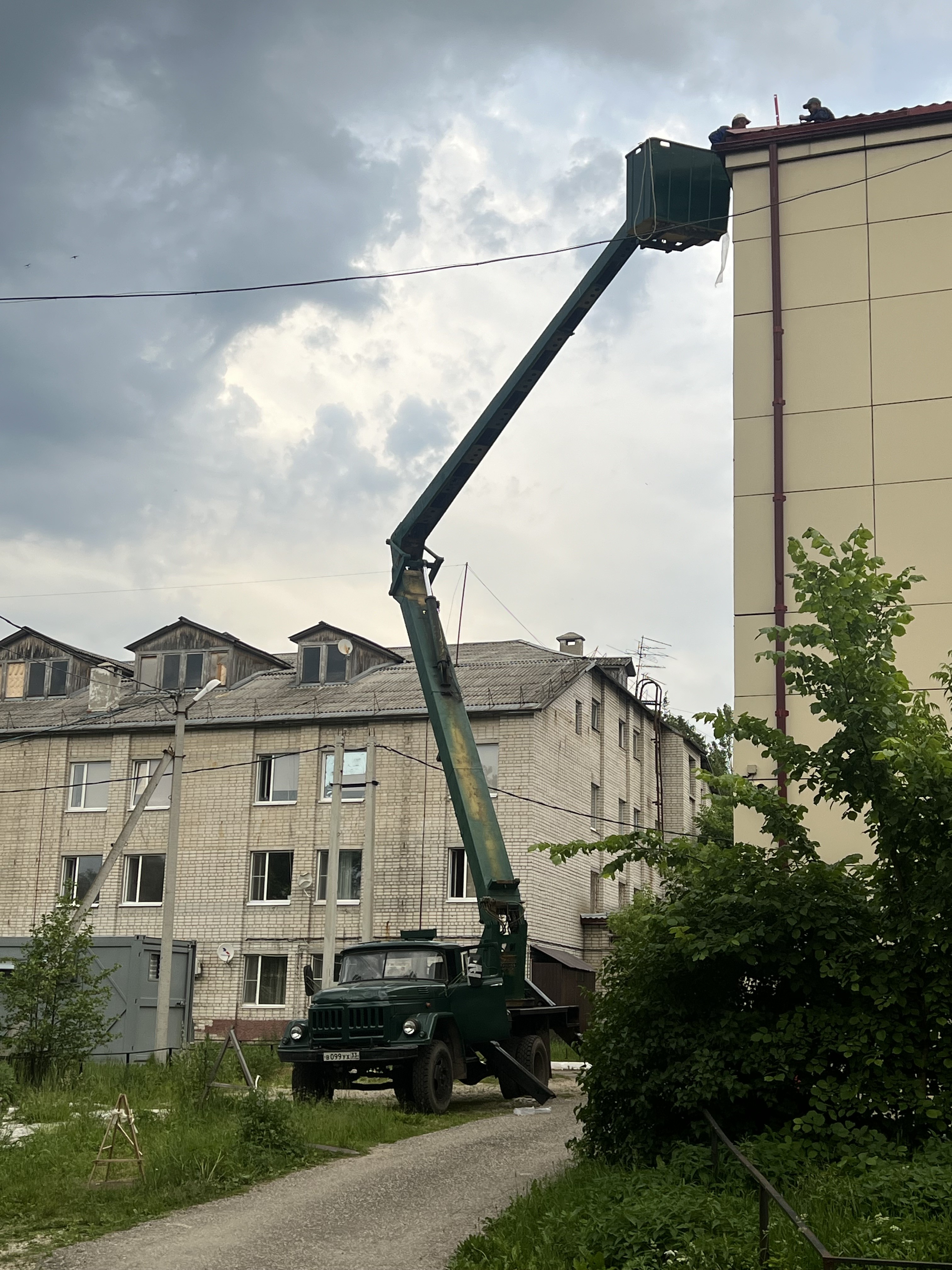 Автовышка 22м, коленчатая