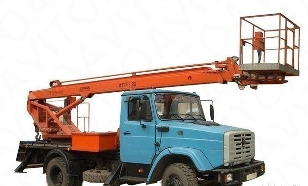 Услуги автовышки вездеход и телескоп 22 метра