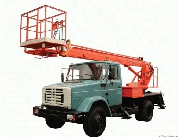 Аренда автовышек высота до 22м телескопические