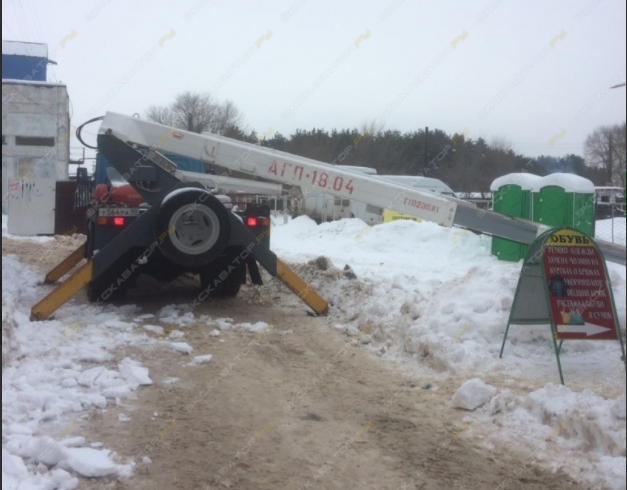 Аренда автовышки АГП-18.04 на шасси ГАЗ-3309