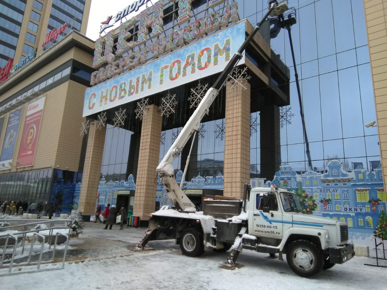 Аренда автовышки в Воронежской обл.