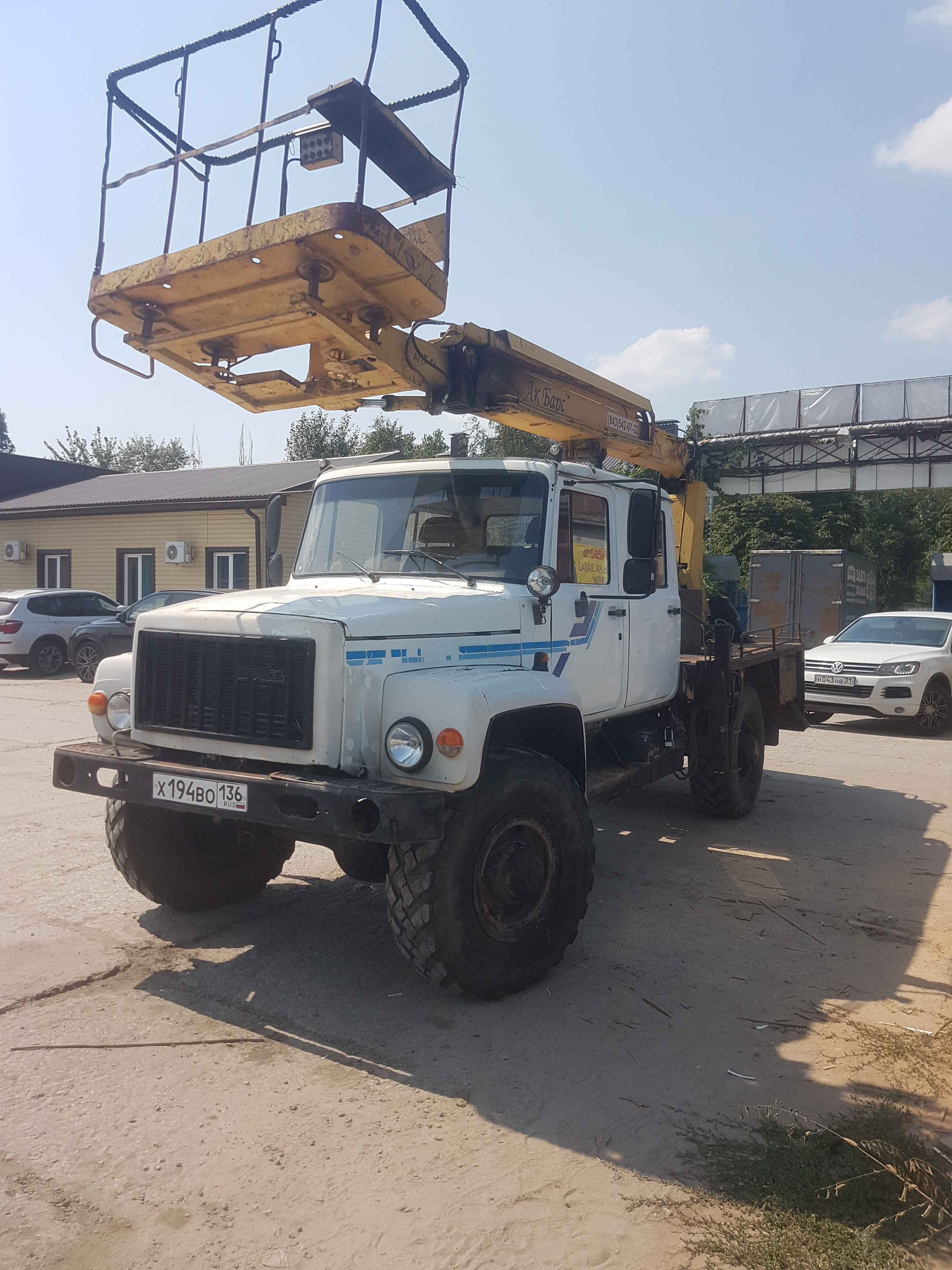 Вездеход газ 3308 14 метров