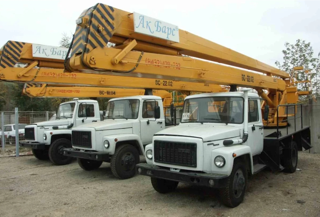 Аренда автовышки 18м, 22м и 28м