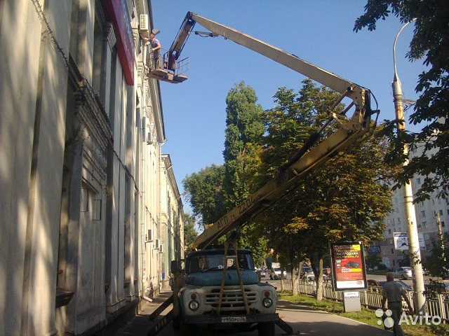Услуги автовышки 22 м локоть   20 м телескоп везде