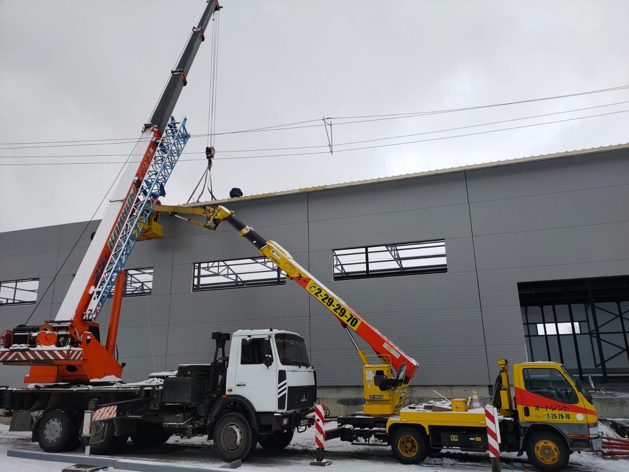 Услуги автовышек от собственника Компания