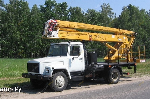 Аренда автовышки от собственника Монтажник