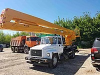 Аренда автовышки 18 метров.