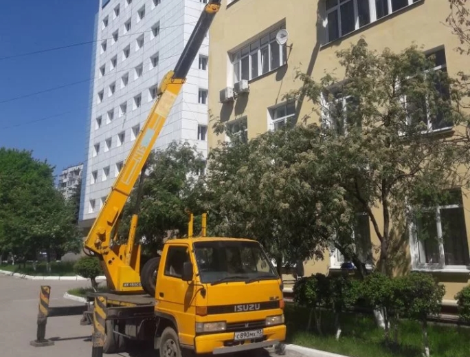 Автовышка Митсубиси Кантер