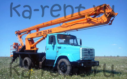 Аренда коленчатой автовышки 22 метра АГП 22.04