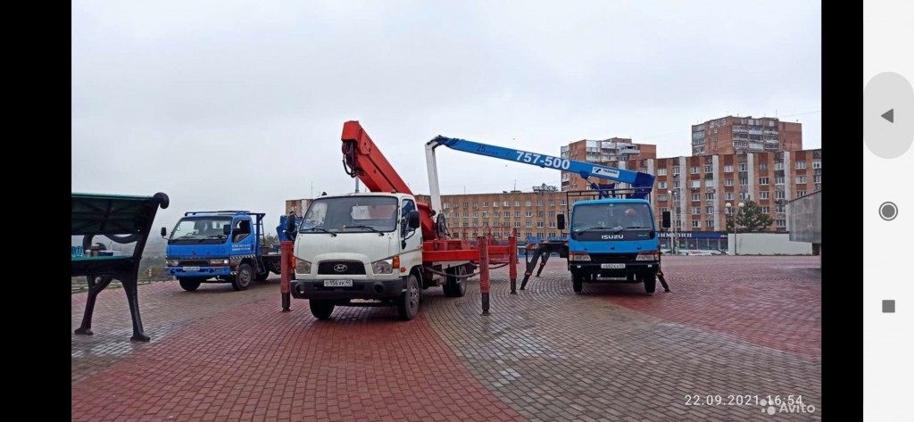 Автовышки японские до 25 метров