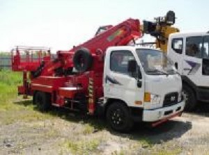 Аренда автовышки KATO KR 30 метров