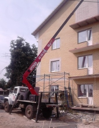 Аренда автовышки, Услуги автовышки