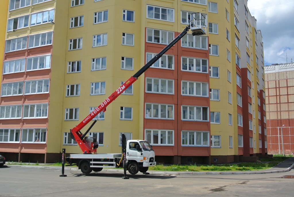 Автовышка 22 м аренда в Костромской области.