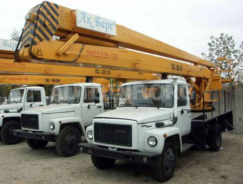 Сдам в аренду                            автогидроподъемник                             ВС-22.02 ГАЗ-3309