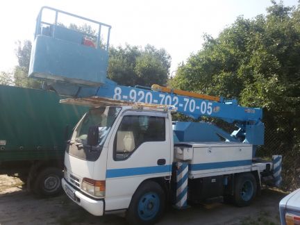 Аренда автовышки ISUZU ELF 17 М