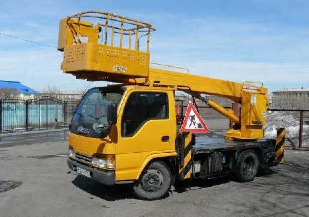 Услуги автовышек японских от 14 до 24 м