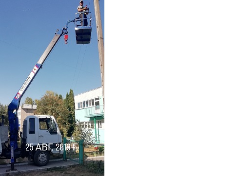 Автовышка. Манипулятор.