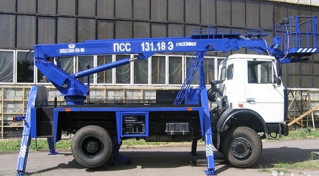 Услуги, аренда автовышки с водителем