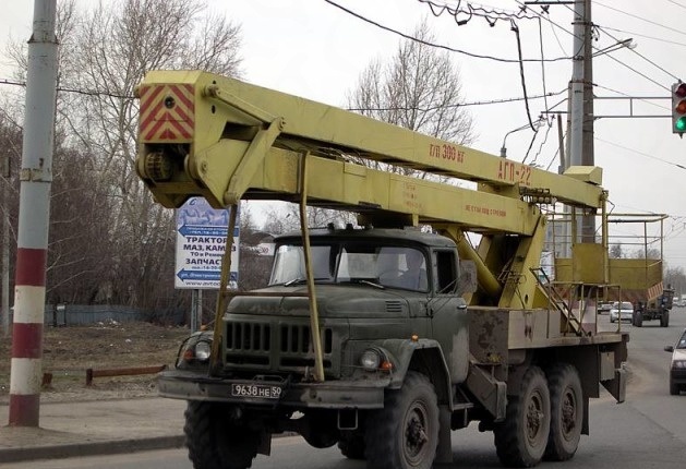 Автовышка. Локтевая 22 м