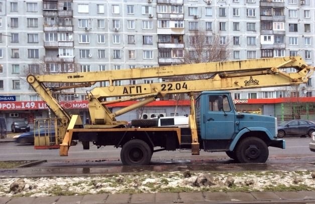 Услуги, аренда авто вышки ЗИЛ АГП 2204