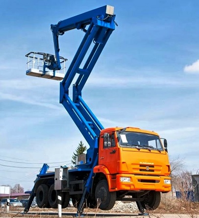 Аренда автовышки 32 метра АГП32