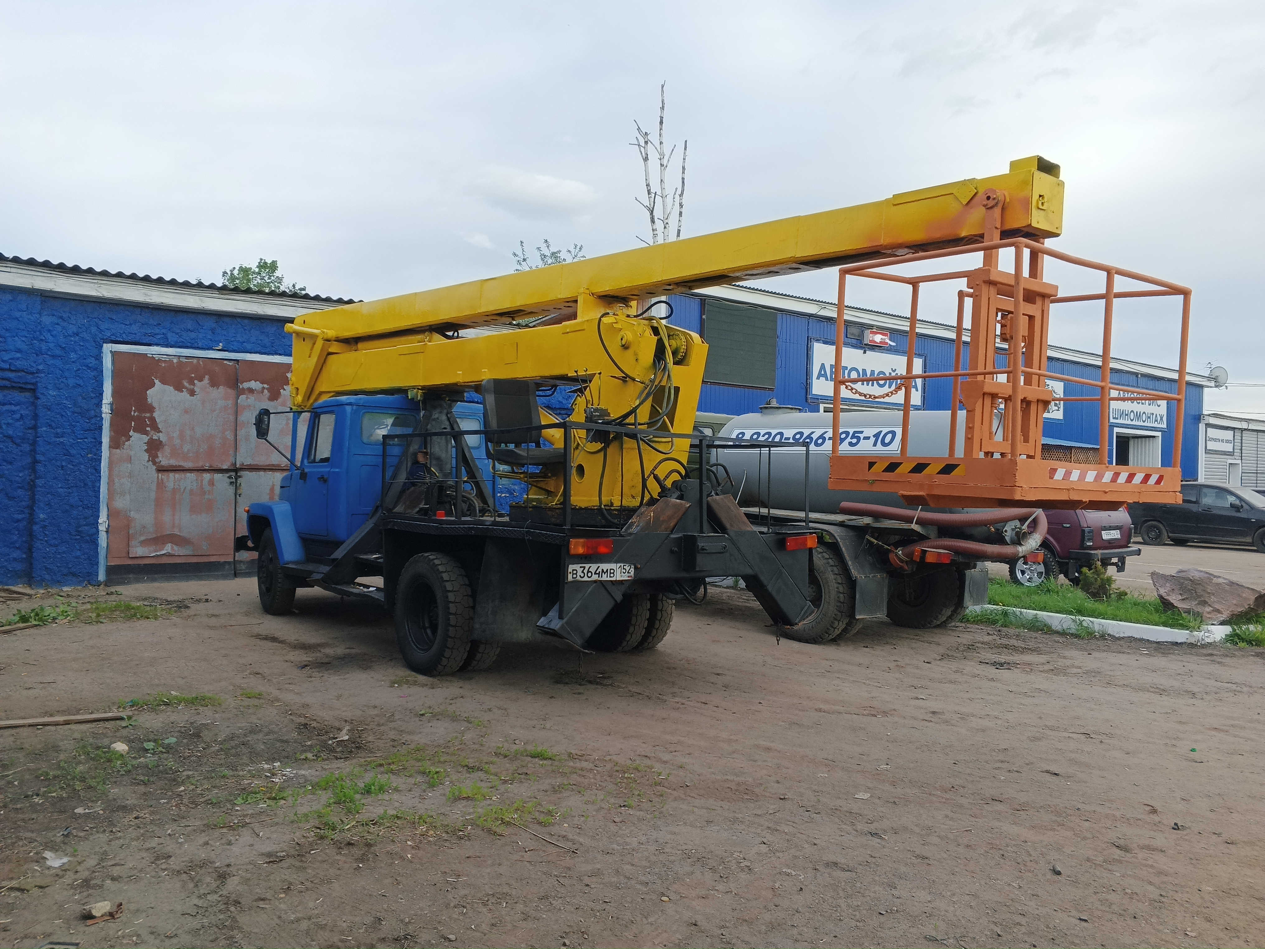 Услуги Автовышки АГП 18 метров заказать