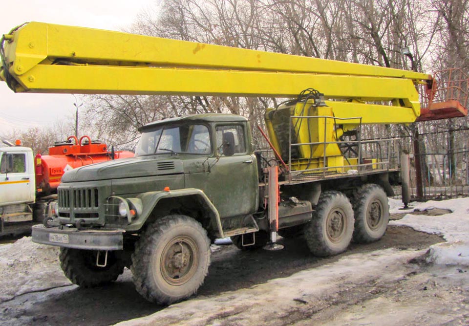 Услуги автовышки, вездеход 28м.