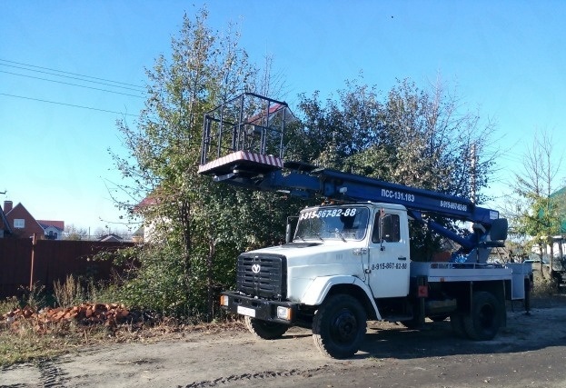 Услуги автовышки 18метров телескоп