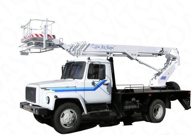 Услуги автовышки газ 3309 телескопическая