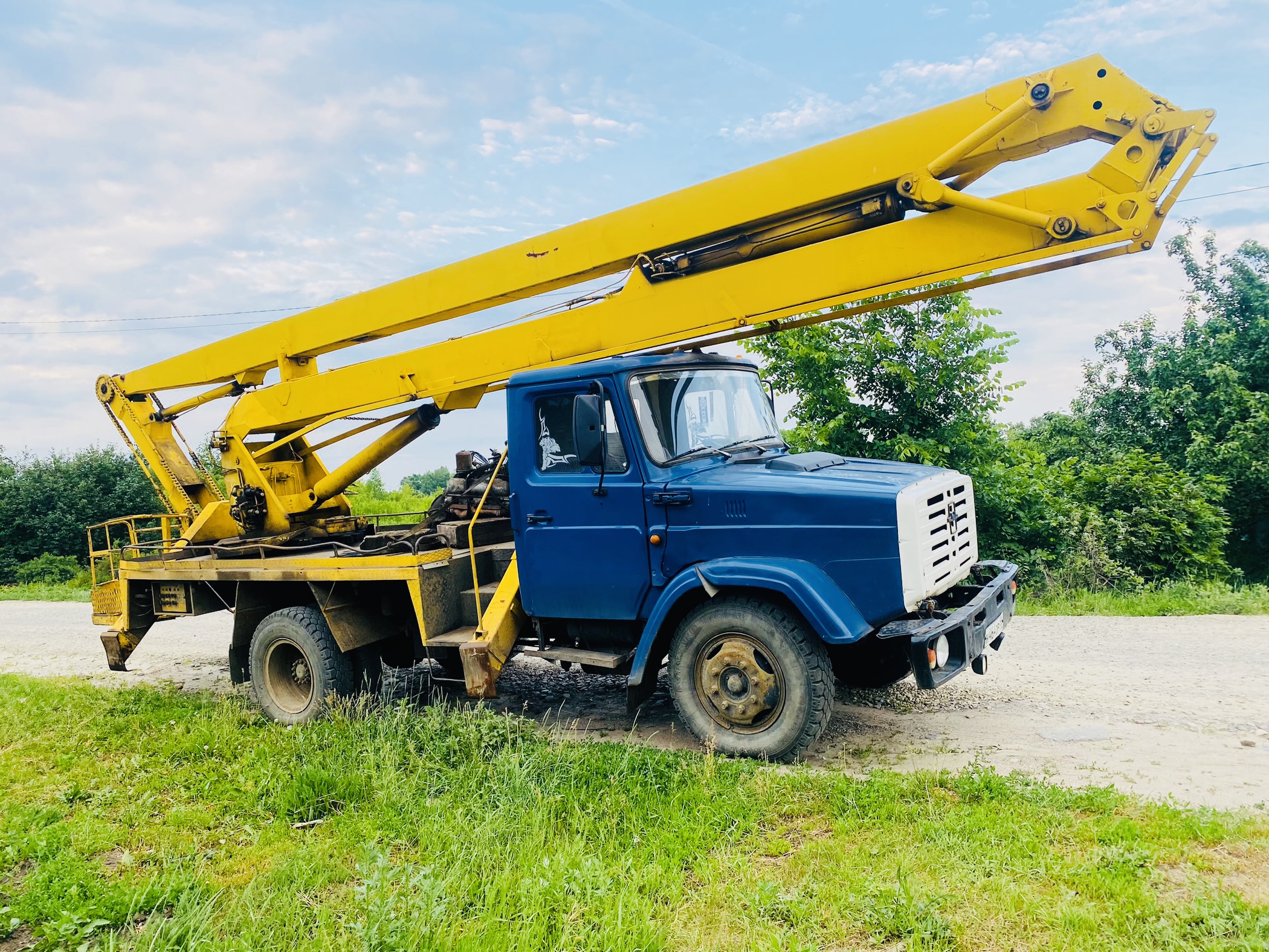 Услуги автовышки