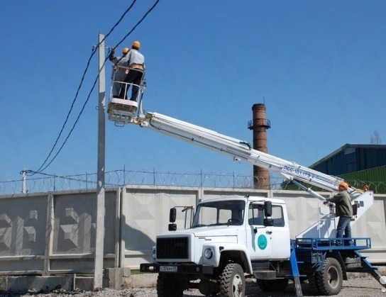 Автовышка телескопическая 18 м