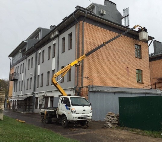 Автовышка 18м телескопическая