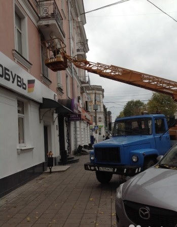 Услуги автовышки 18 м