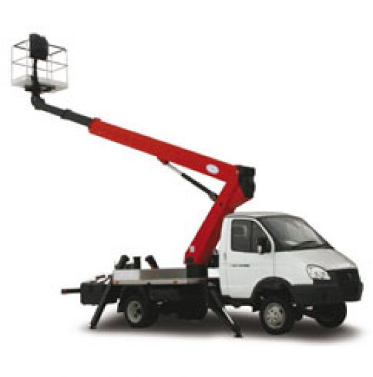 Автовышка телескопическая, 14 м