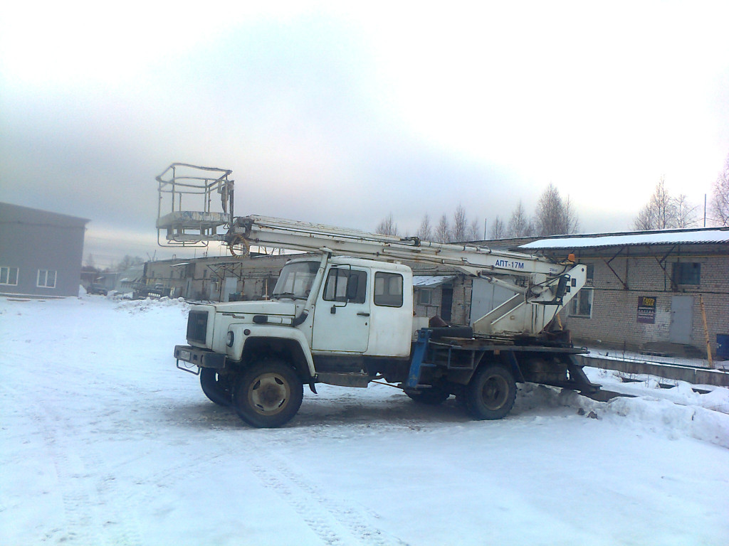 Услуги автовышки телескоп АПТ 17 М