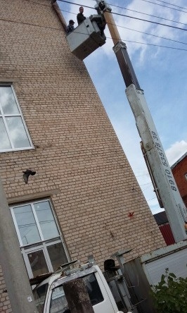 Автовышка, isuzu, 18 метров