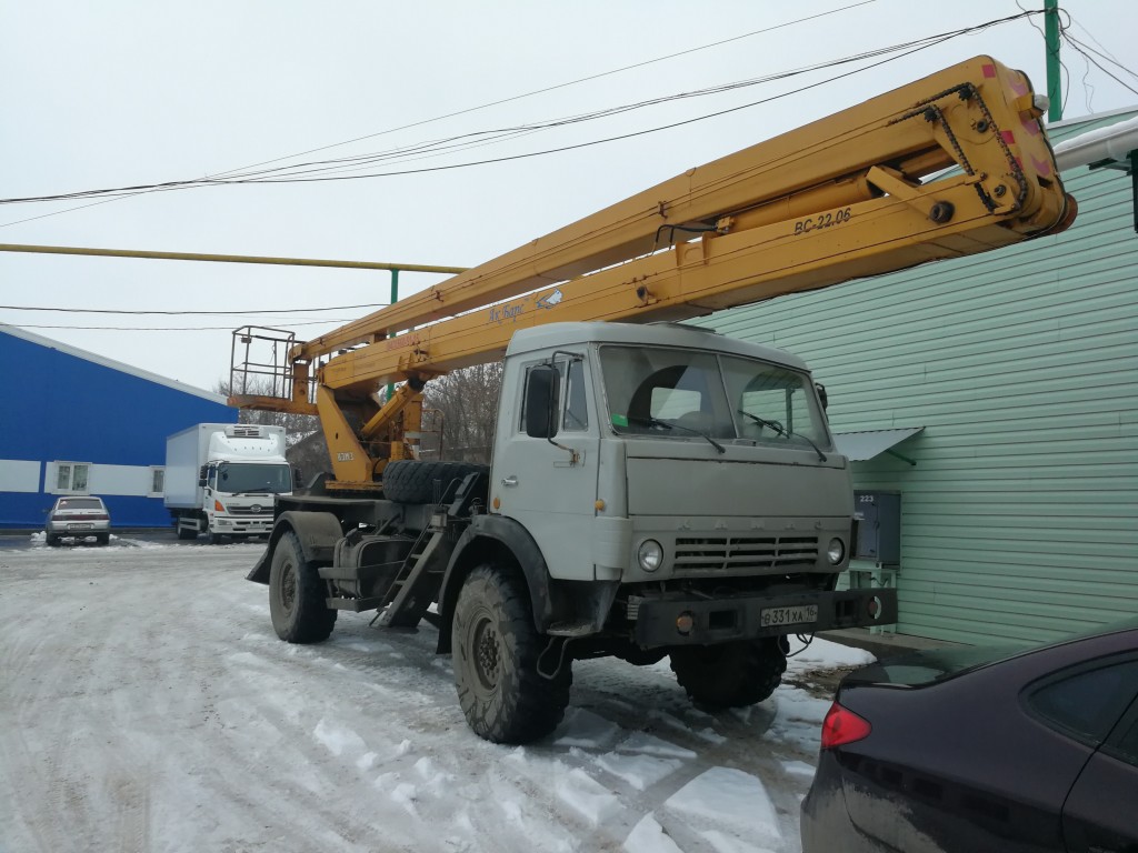 Услуги автовышки вездеход